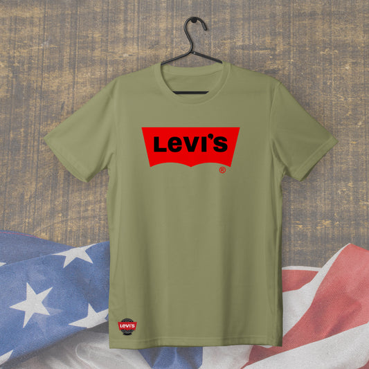 T-Shirt Vert Kaki LEVI'S