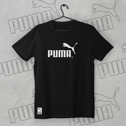 T-Shirt Noir Puma White