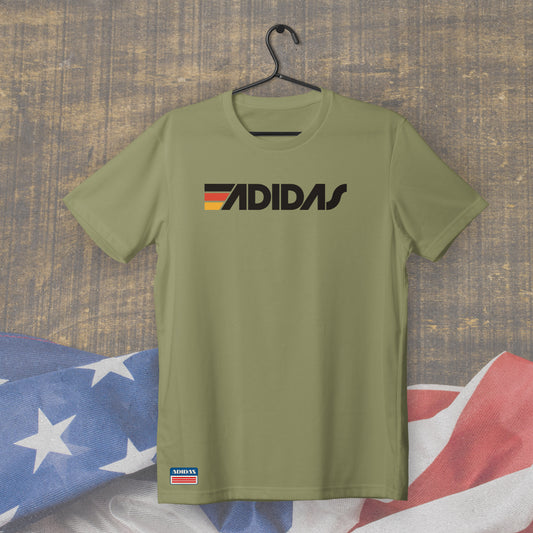 T-Shirt Vert Kaki ADIDAS