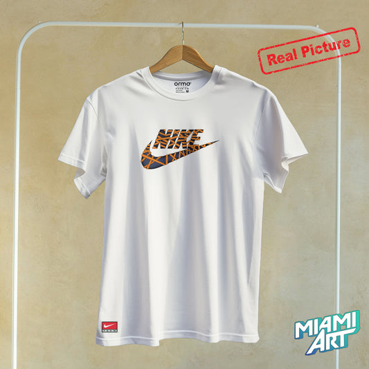 T-Shirt White Nike Laced