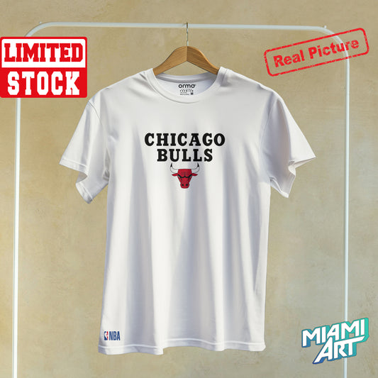 T-Shirt White NBA Chicago Bulls