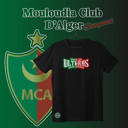 T-Shirt Noir ULTRAS