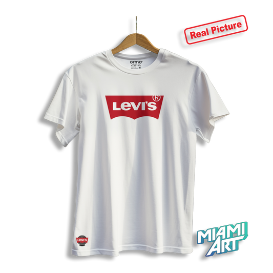 T-Shirt White USA Levi's Origine